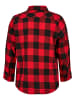 Urban Classics Urban Classics Flanell-Hemden in black/red