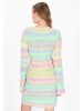 myMo Women Dress in lime multicolor