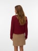 Vero Moda Strickjacke in Syrah
