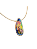 Herb Schmuck 925/- Sterling Silber in mehrfarbig