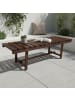 relaxdays Gartenbank in Braun - (B)110 x (H)35 x (T)38 cm