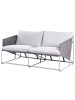 Beliani Gartensofa PONTE in Grau - (W) 178 x (H) 88 x (L) 94 cm
