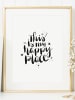 Tales by Jen Poster / Kunstdruck "This is my happy place" I Ohne Rahmen