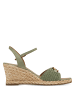 Tamaris Sandalette in grün