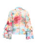 Vera Mont Chiffonbluse mit Volant in Blue/Rosé