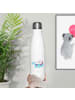 Mr. & Mrs. Panda Edelstahl Trinkflasche Einhorn Verliebt ohne Sp... in Weiß