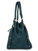 Samantha Look Shopper echt Leder in blau