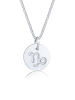 Elli Halskette 925 Sterling Silber Sternzeichen, Sternzeichen - Steinbock in Silber