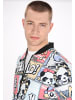 MO Men Jacket in coral multicolor