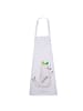 Mr. & Mrs. Panda Küchenschürze Robbe Sherlock ohne Spruch in Weiß
