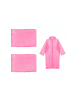 relaxdays 2 x Regenmantel in Pink