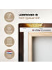 OnlyWow Leinwand Bilder Goldenes Gesicht
