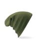 Yuhu Unisex Strickmütze in vielen Farben, für Damen und Herren in Olivgrün