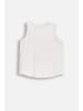 Coccodrillo Ärmelloses shirt in weiß