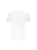 cavalli CLASS Weißes Baumwoll-T-Shirt