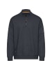 Camel Active Sweatshirt mit Troyerkragen in Navyblau