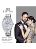 Festina Analog-Armbanduhr Festina Swiss Made silber groß (ca. 40mm)