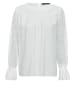 Marc Aurel Langarmbluse für Damen in weiß