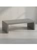 KADIMA DESIGN Couchtisch 110x55x35 cm Sofatisch in Beton-Optik Zeitlos, Design in Grau