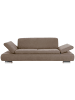 58 aufm Kessel SOFA 2,5-Sitzer Kaye Bezug Veloursstoff Metallfuß verchromt / sahara
