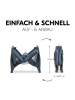 Hauck Reisebett Play N Relax Center mit Wickelauflage, in blau