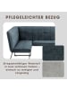 byLiving Eckbank TALEA in dunkelgrau - 128 x 168, H 93,5 cm
