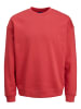 Jack & Jones Basic Sweater Plus Size Sweatshirt Übergröße Pullover JJEBASIC in Rot