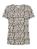 Kaffe T-shirt KAbella Regular fit in Black_Sand Graphic Dot