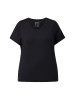 Ulla Popken Shirt in schwarz
