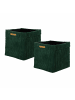 Lycce Aufbewahrungskorb 2er Pack in Grün