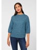 Street One Sweatshirt in milky jade blue