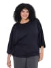 Ulla Popken Sweatshirt in schwarz