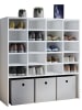 ebuy24 Schuhschrank Hinsol Weiß 92 x 33 cm