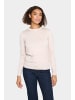 SAINT TROPEZ Strickpullover CherriSZ Gerade Passform in Gray Morn Melange