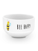 Mr. & Mrs. Panda Schüssel Biene Happy mit Spruch in Weiß
