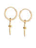 Elli Ohrringe 925 Sterling Silber in Gold