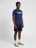 Hummel T-Shirt Hmlpulse Lebensstil Herren in DRESS BLUES/WHITE