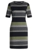 Betty Barclay Shirtkleid kurzarm in Dark Blue/Green