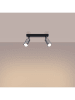 Nice Lamps Plafond SOLARA 2 schwarz/chrom H 1