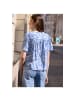 Street One Halbarmbluse in eventide blue