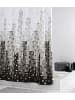 RIDDER Duschvorhang Textil Skyline grau 180x200 cm