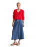 Marc O'Polo V-Neck-Cardigan relaxed in Bright Red