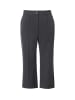 Ulla Popken Culotte in anthrazit melange