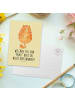 Mr. & Mrs. Panda Postkarte Katze Mittelfinger mit Spruch in Gelb Pastell