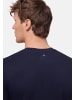 DANISH ENDURANCE T-Shirt Ease Crew in white_dark navy