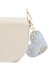 Seidenfelt Tahmela Schultertasche 18 cm in cloudy beige