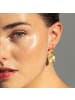 Luxenter Ohrringe mit funkelnden Zirkonia-Steinen, in 18 Karat Gelbgold – Rira