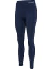 Hummel Leggings Hmltif Multisport Damen in BLACK IRIS