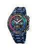 Festina Herrenuhr Chronograph Chrono Bike Special Edition Bunt Schwarz / Blau