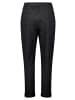 BETTY & CO Schlupfhose mit Struktur in Schwarz/Weiß